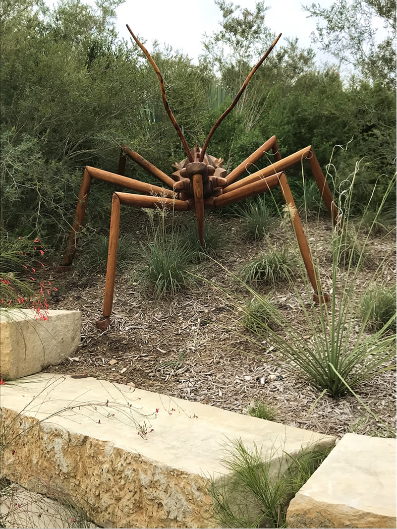 Assassin Bug - garden art