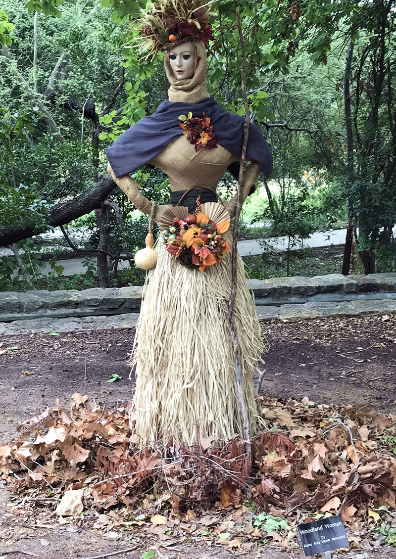 Woodland Lady - garden art